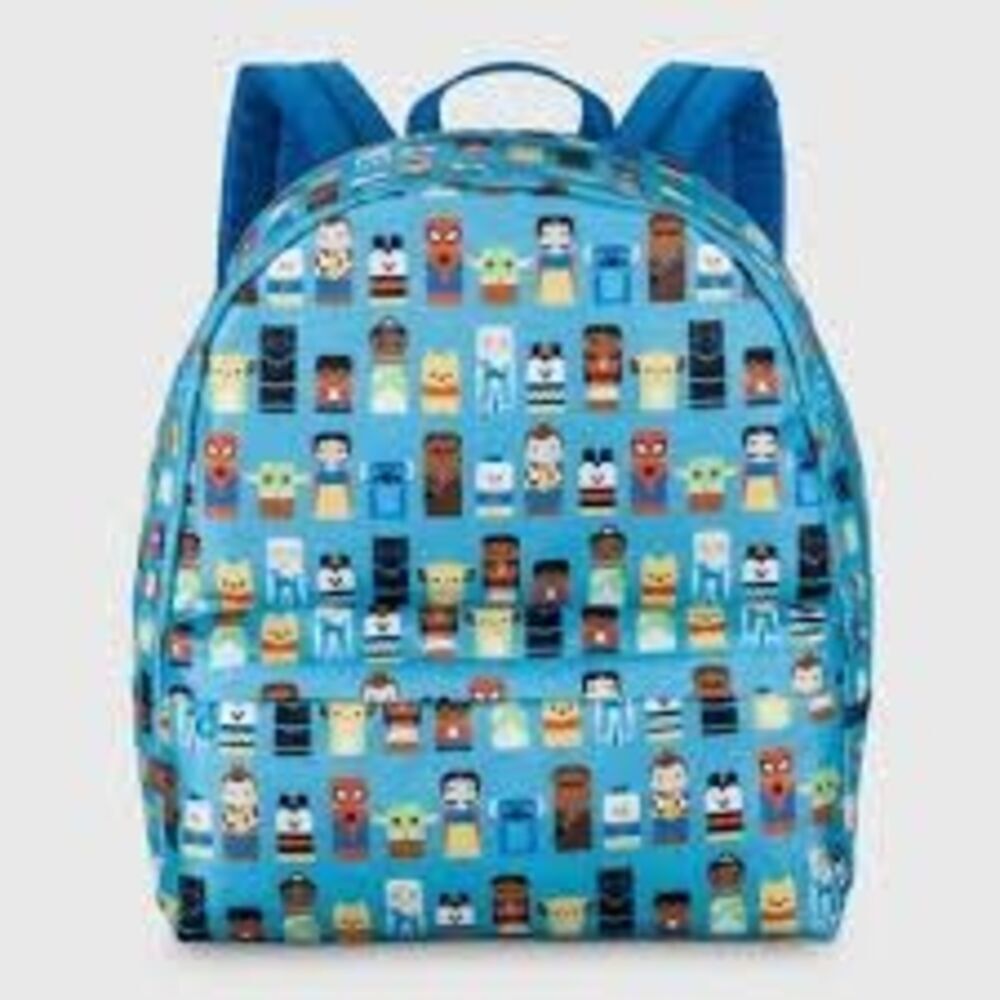 Disney Mini Unified Characters Backpack Blue 100 Year Celebration Edition NEW